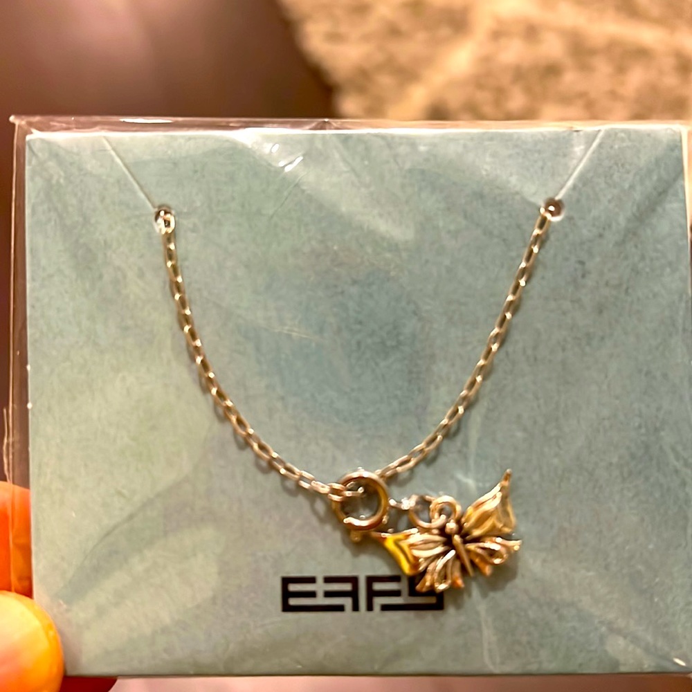 Effy brand butterfly necklace